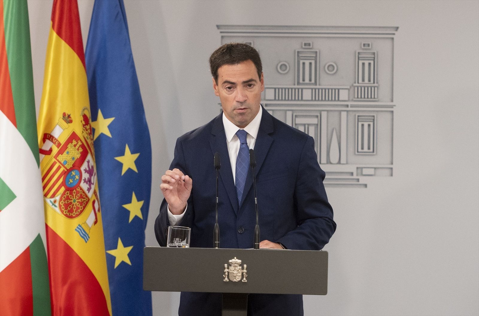El lehendakari Imanol Pradales