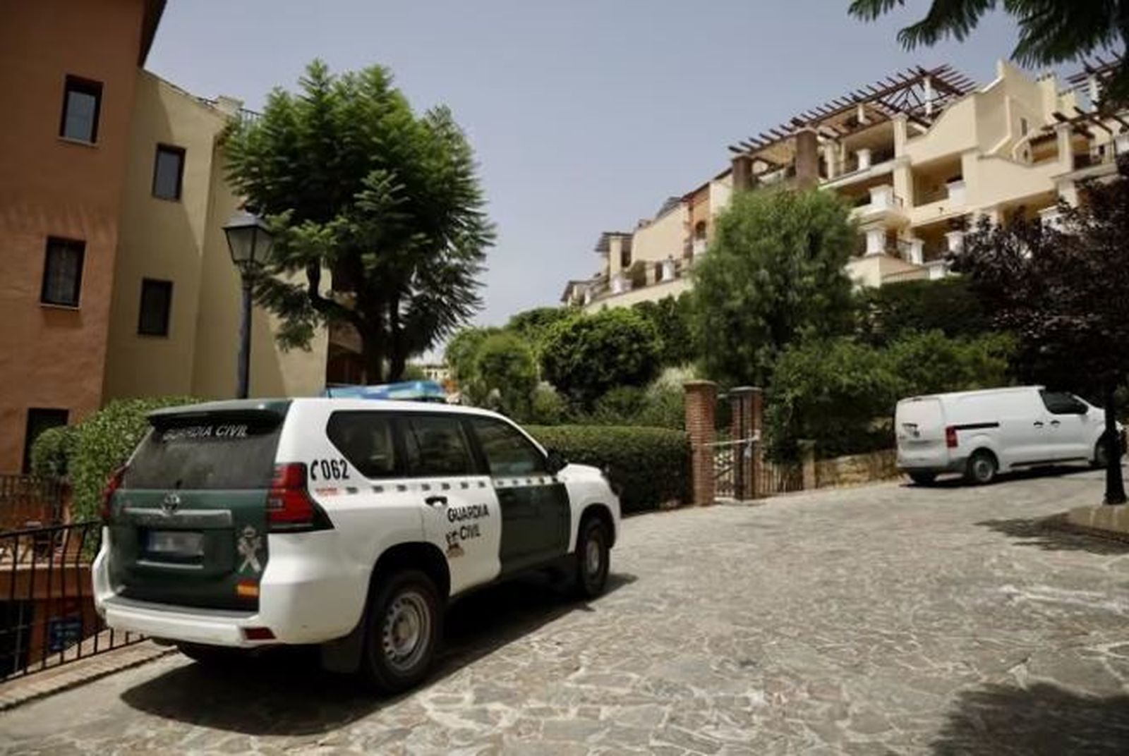 Un coche de la Guardia Civil
