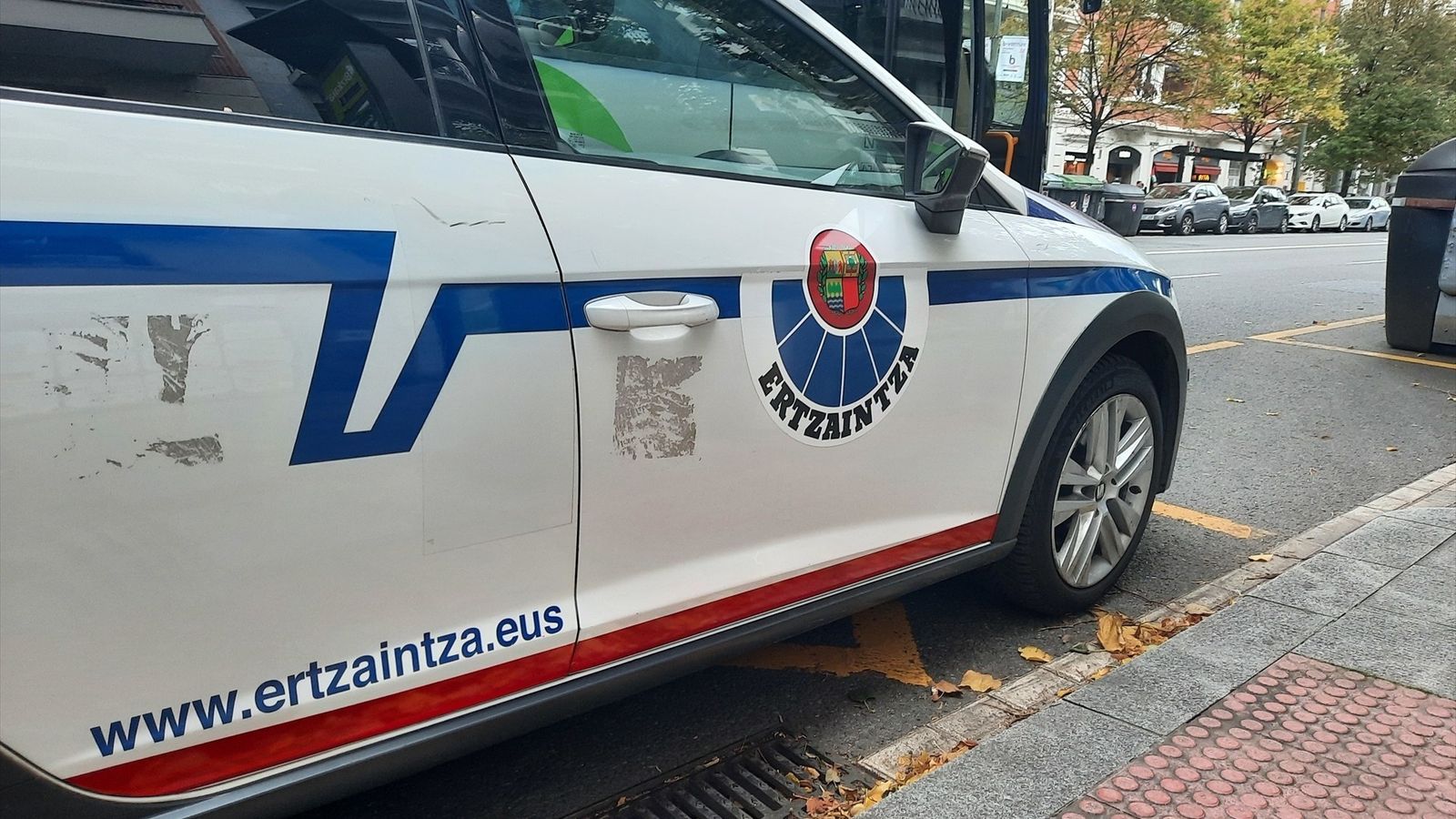 Vehículo de la Ertzaintza