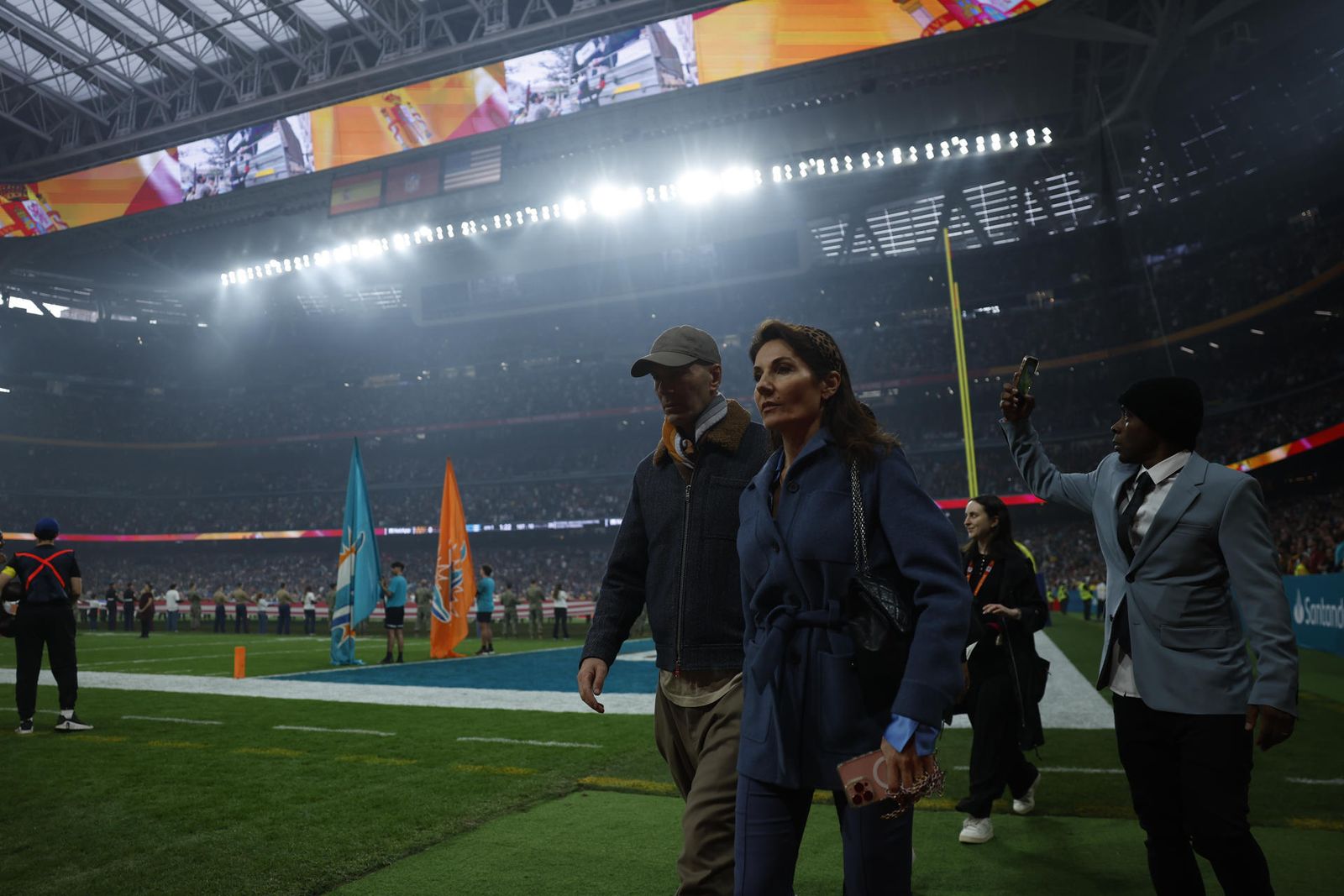 FOTOGALERÍA: Así se vivió en el Bernabéu el primer partido de la NFL en España