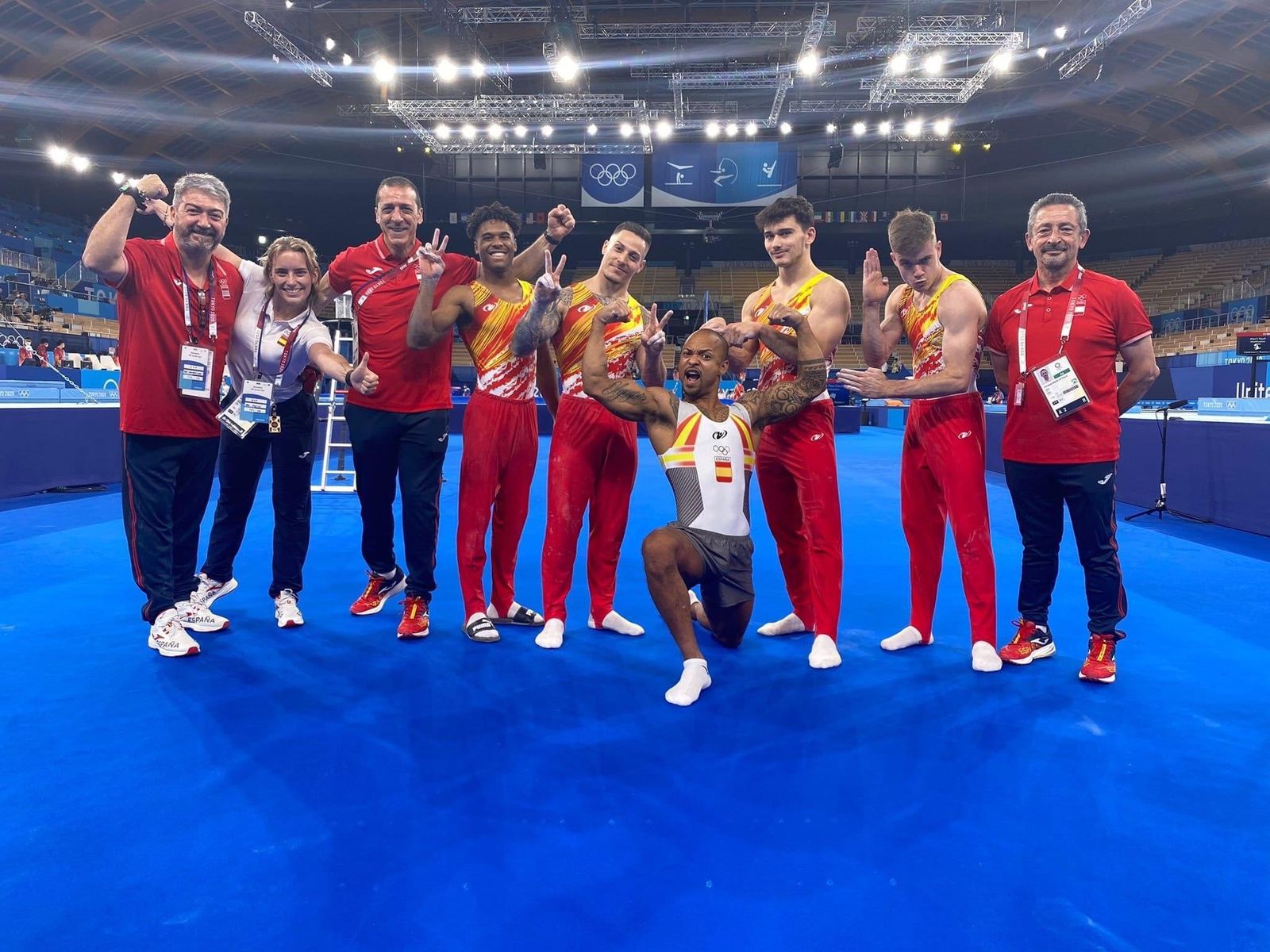 Gimnastas españoles