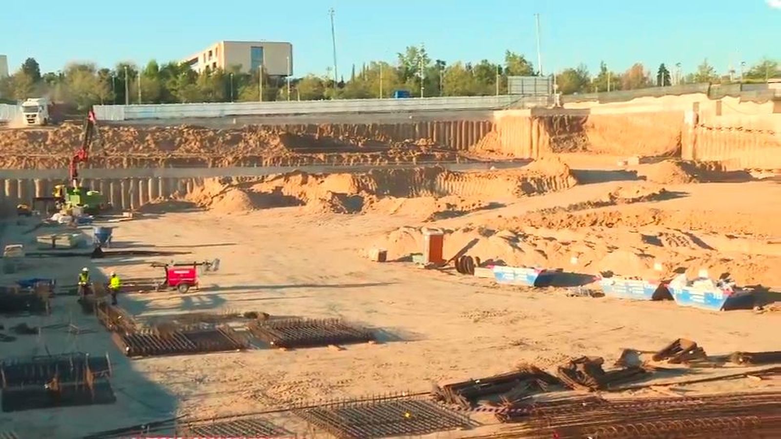 Avanzan las obras de la Ciudad de la Justicia y se prevé que concluyan en el primer trimestre de 2029