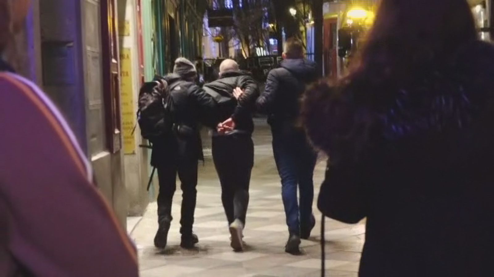Libertad para 13 detenidos en Madrid por altercados en protesta por Hasél