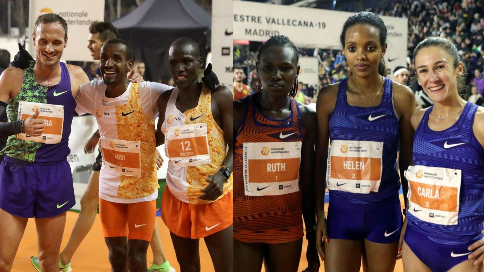 Bashir Abdi y Helen Bekele conquistan la San Silvestre Vallecana