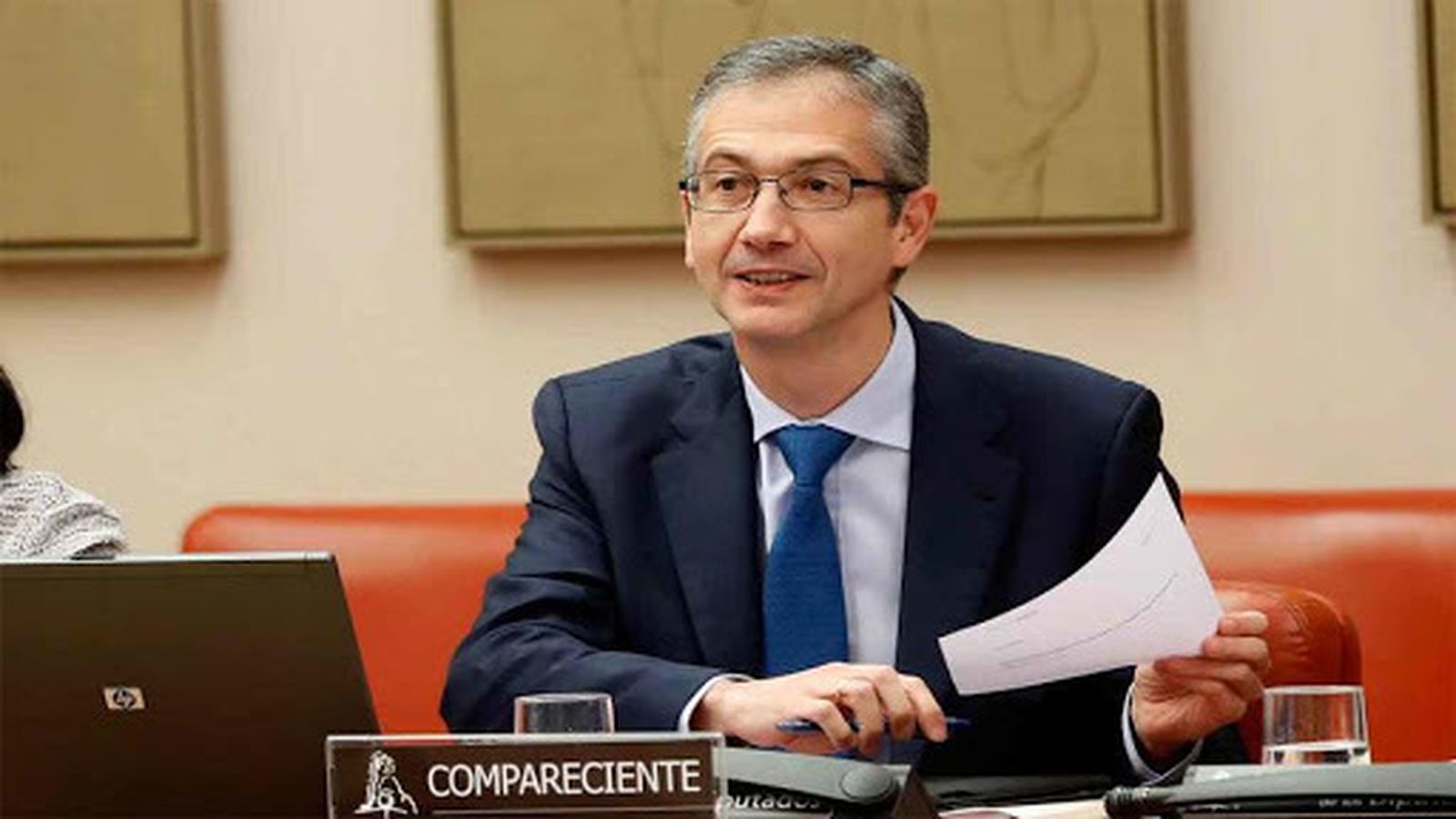 Pablo Hernández de Cos,  gobernador del Banco de España