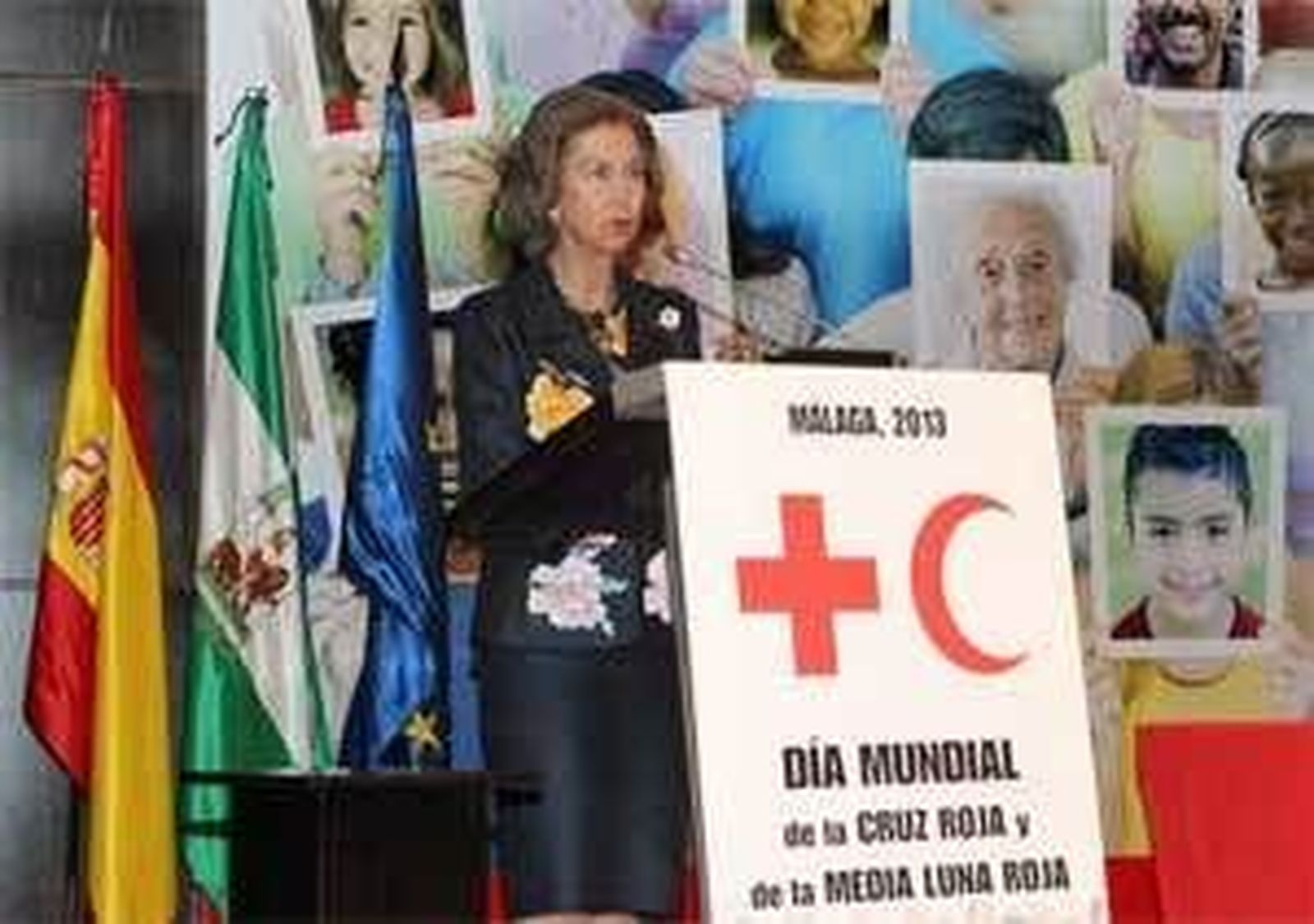 La Reina demanda una acción "compartida" ante las "dificultades"