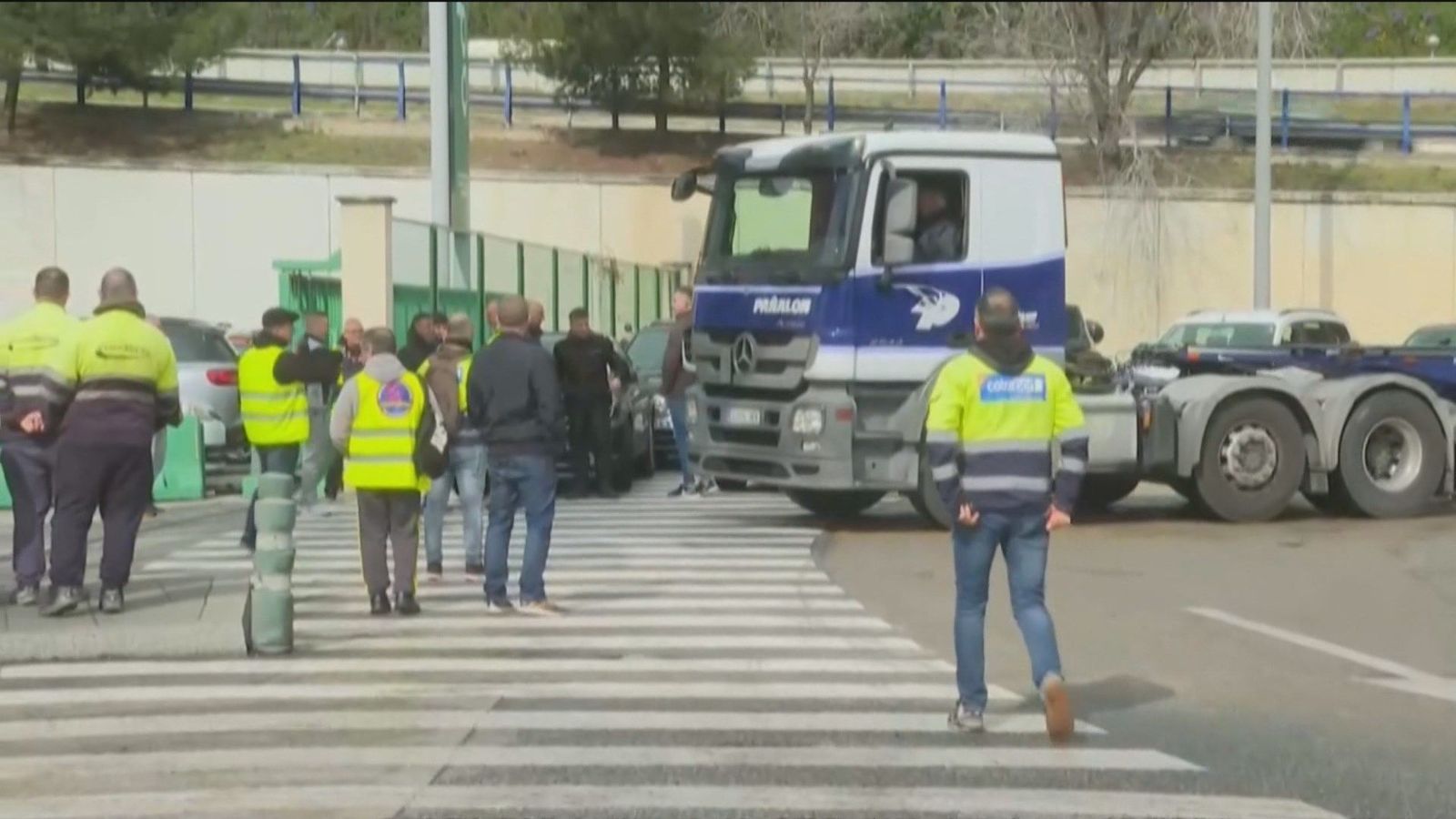 ¿Quién apoya la huelga de transportistas?