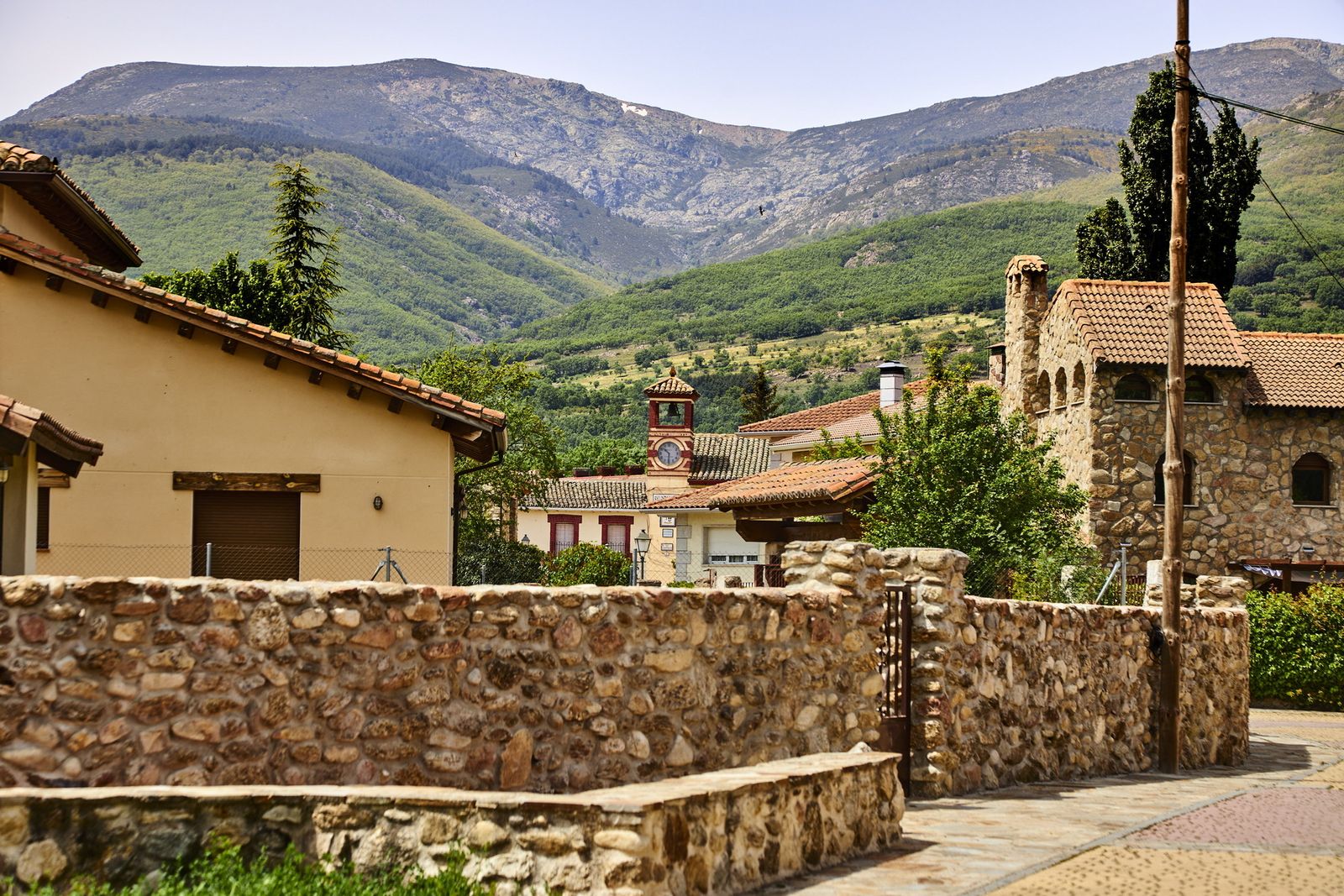 Vista de Pinilla del Valle