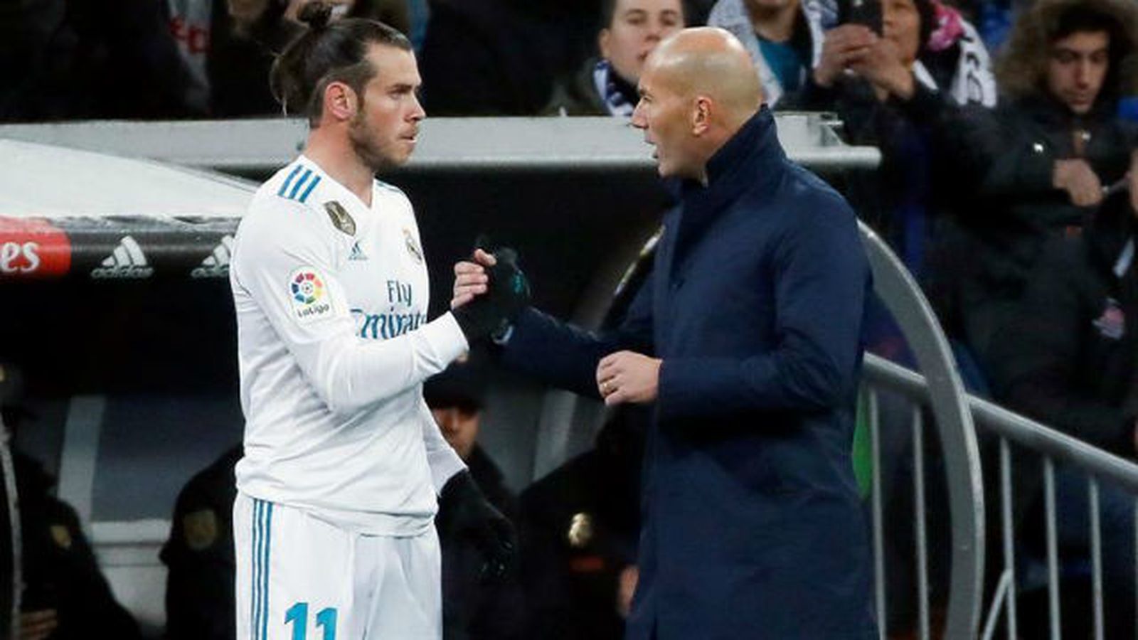 Bale y Zidane