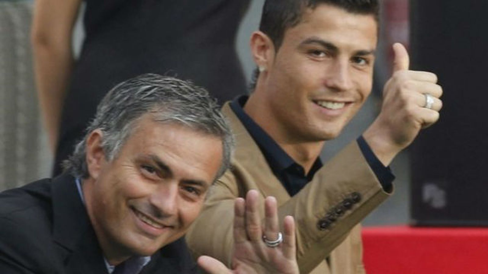 Cristiano y Mourinho