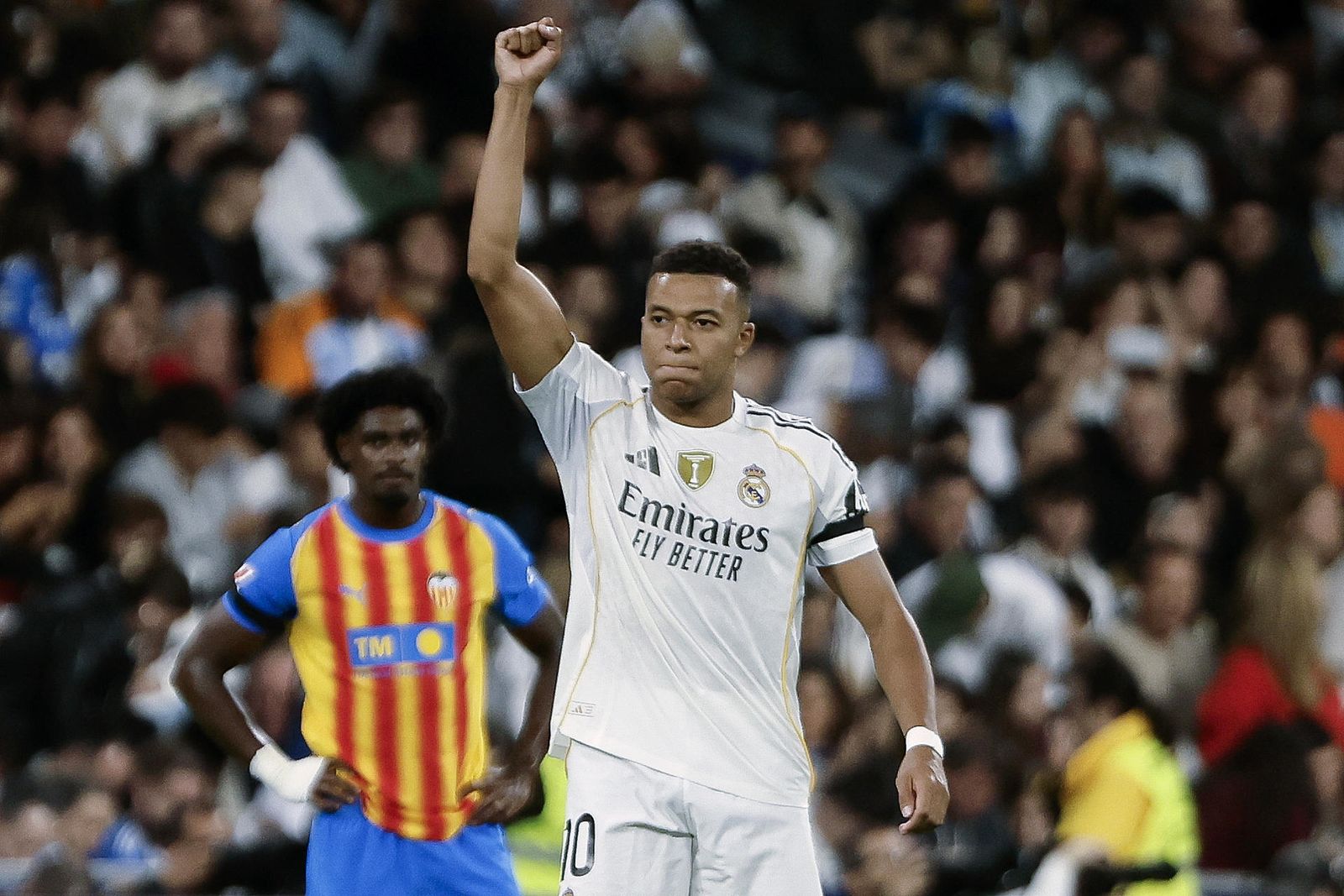 Mbappé ante el Valencia