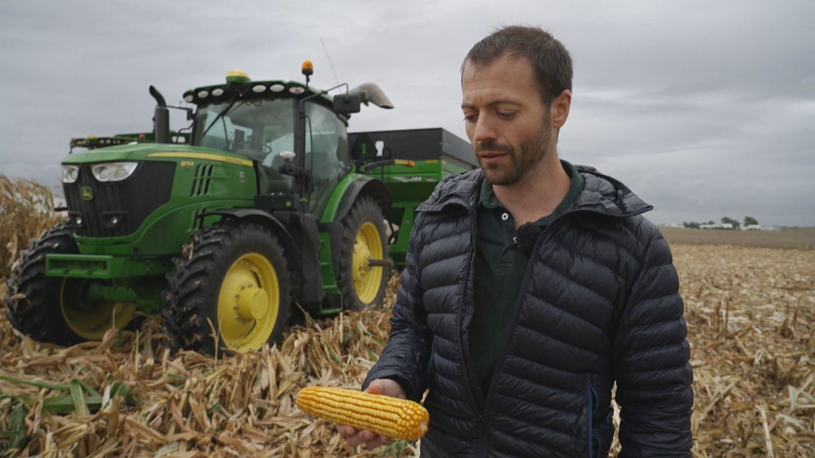 Campo de maíz en Iowa