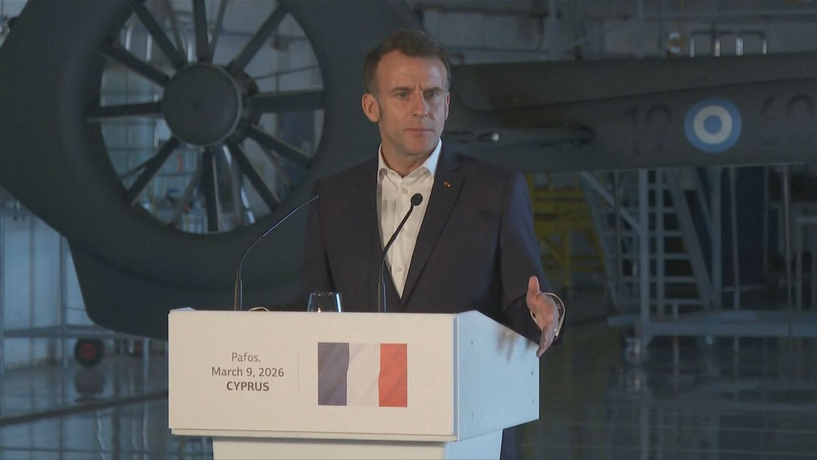 Macron dice que "cuando se ataca a Chipre, se ataca a Europa"