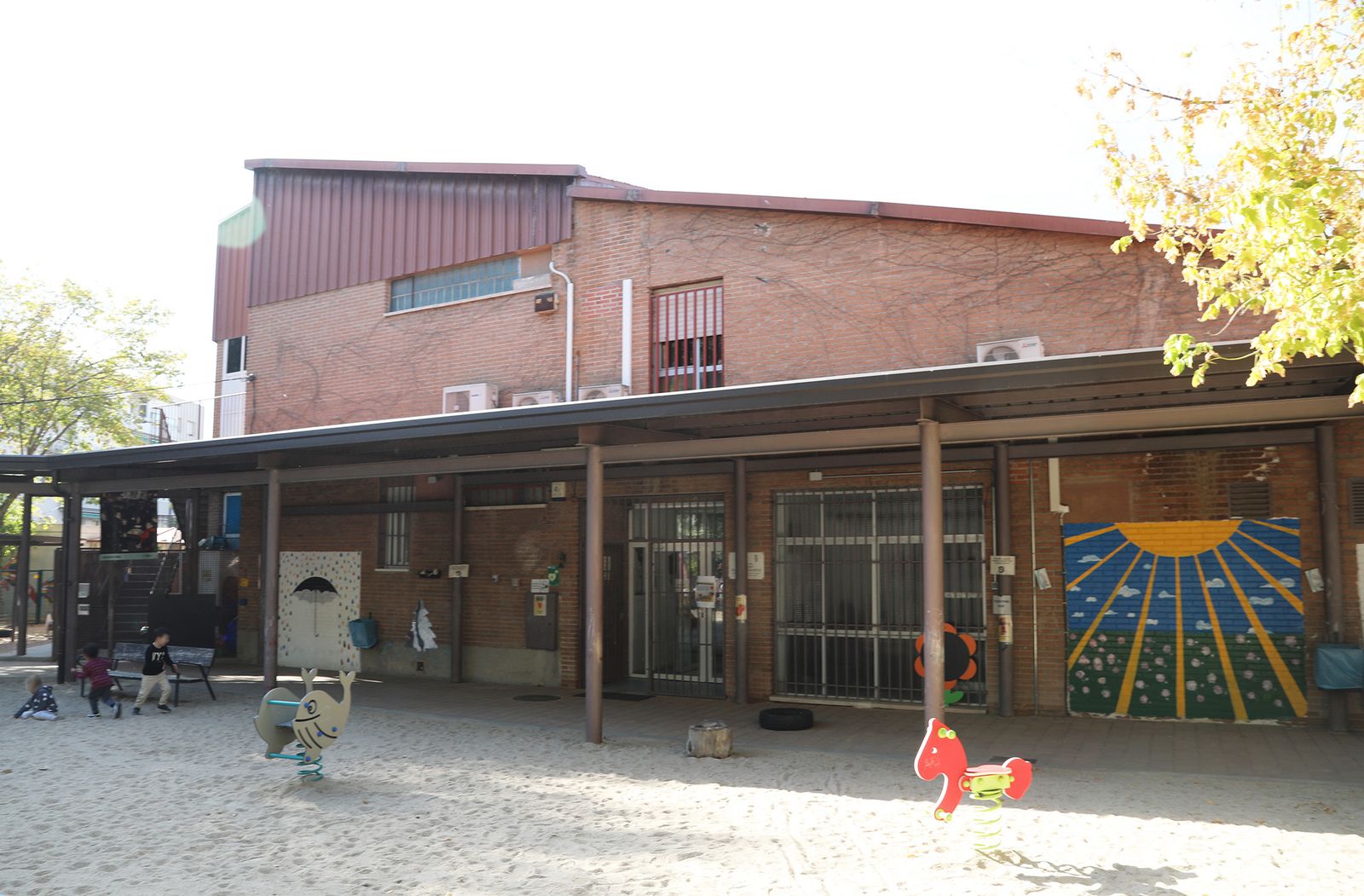 Escuela infantil El Prado, en el barrio getafense de La Alhondiga