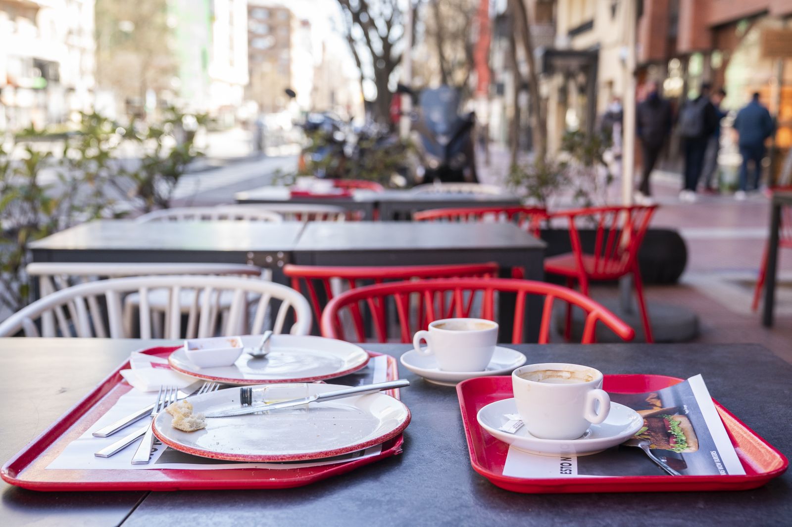 Imagen de una terraza en Madrid