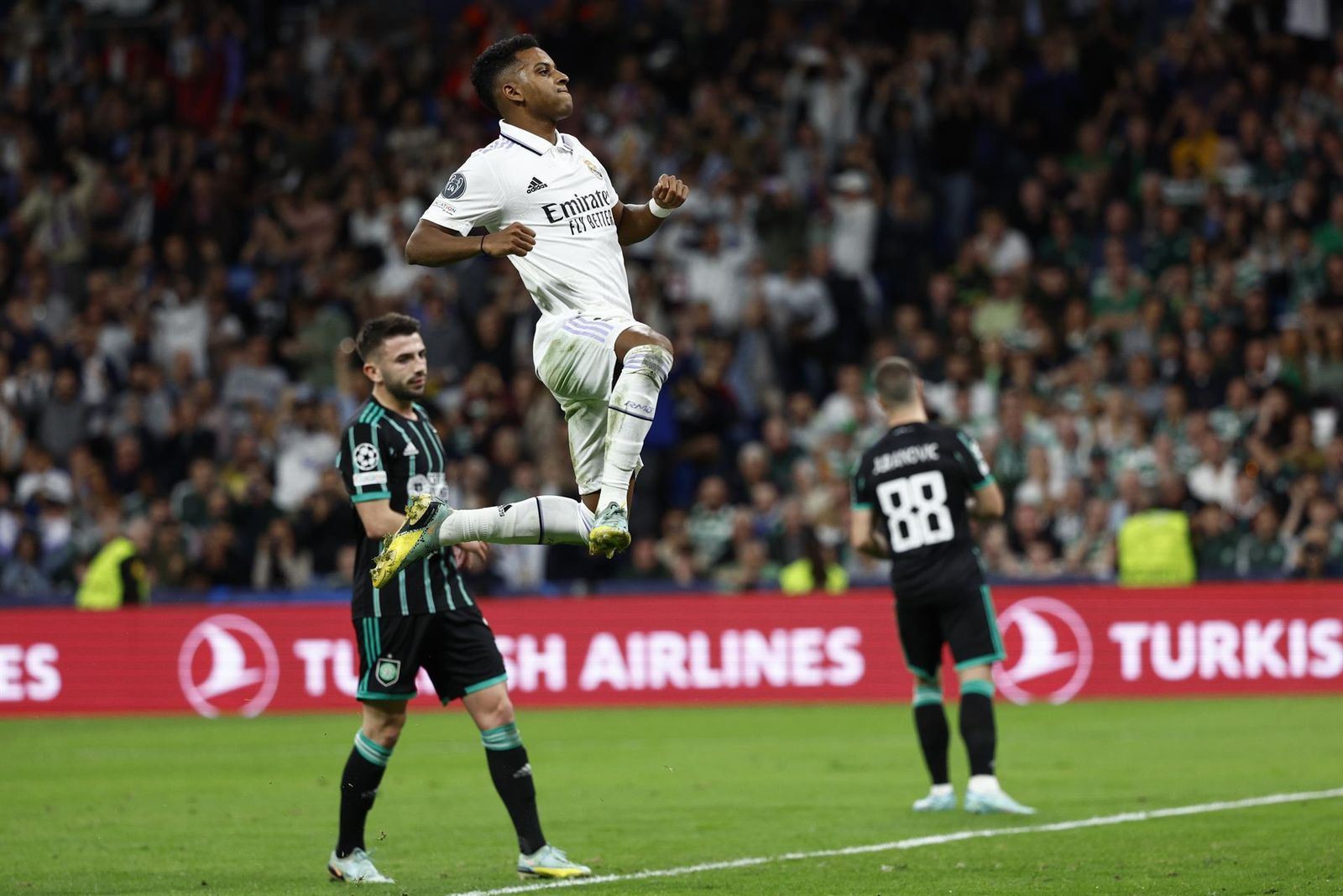 Rodrygo ante el Celtic