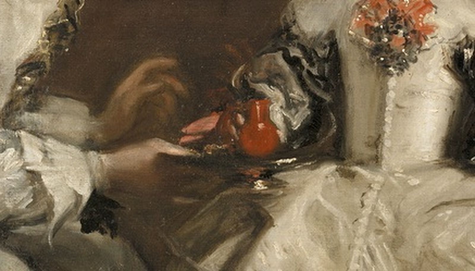 Un búcaro pintado en 'Las Meninas' de Velázquez
