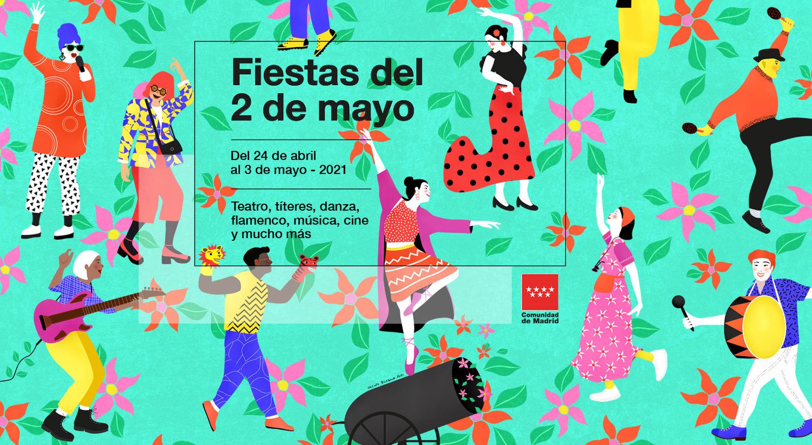 Cartel fiestas del 2 de mayo