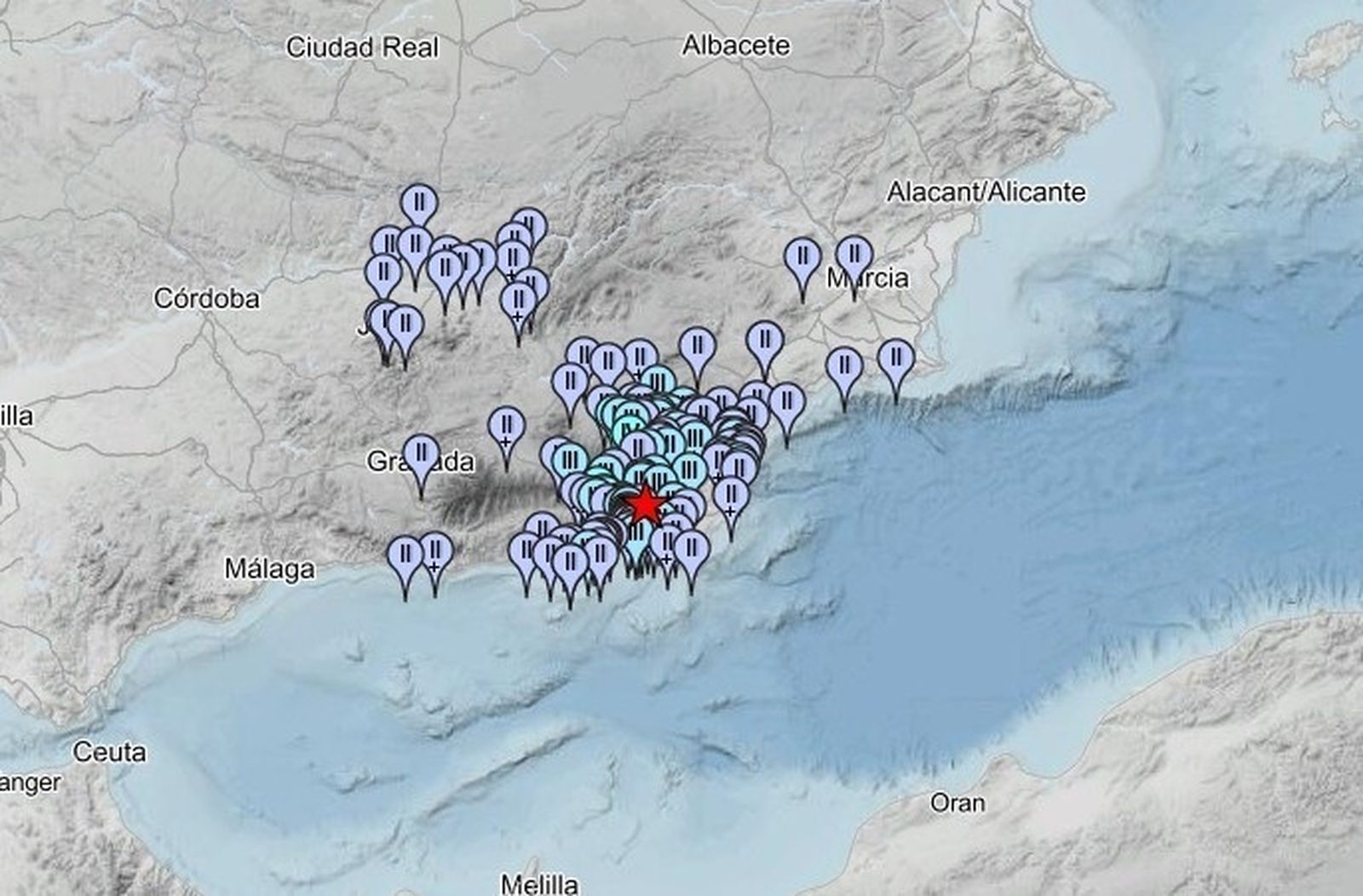 Terremoto de magnitud 4,3 con epicentro en Tabernas (Almería)