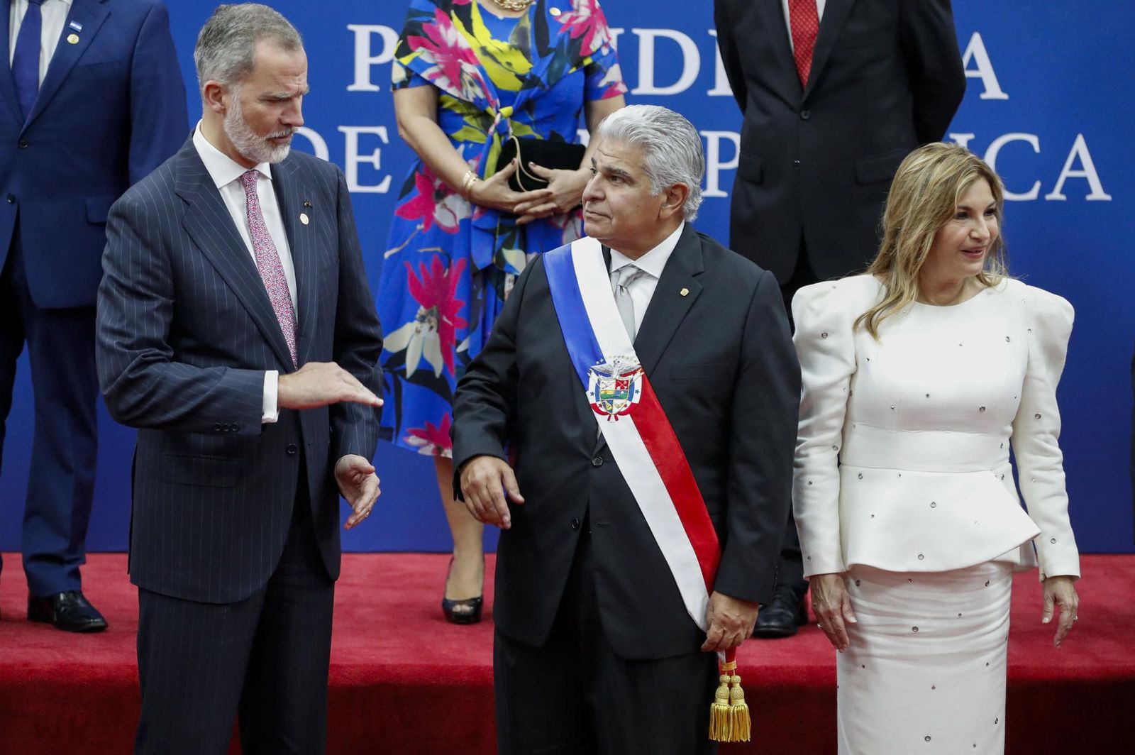 Fin del viaje de Estado de Felipe VI a Panamá por la toma de posesión de Mulino