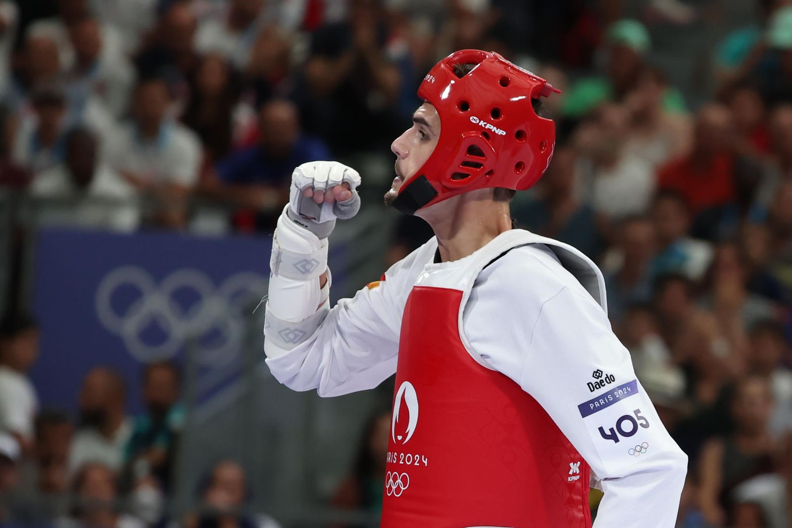 El taekwondista Javier Pérez Polo Javier