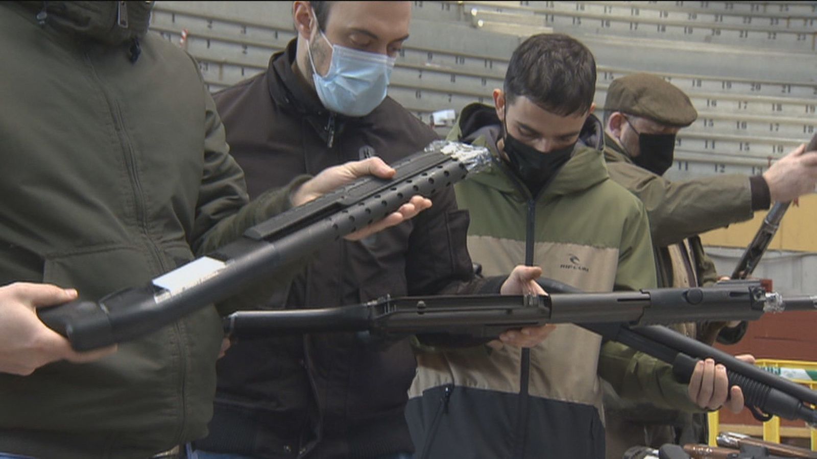 Moralzarzal acoge la última subasta de armas incautadas por la Guardia Civil