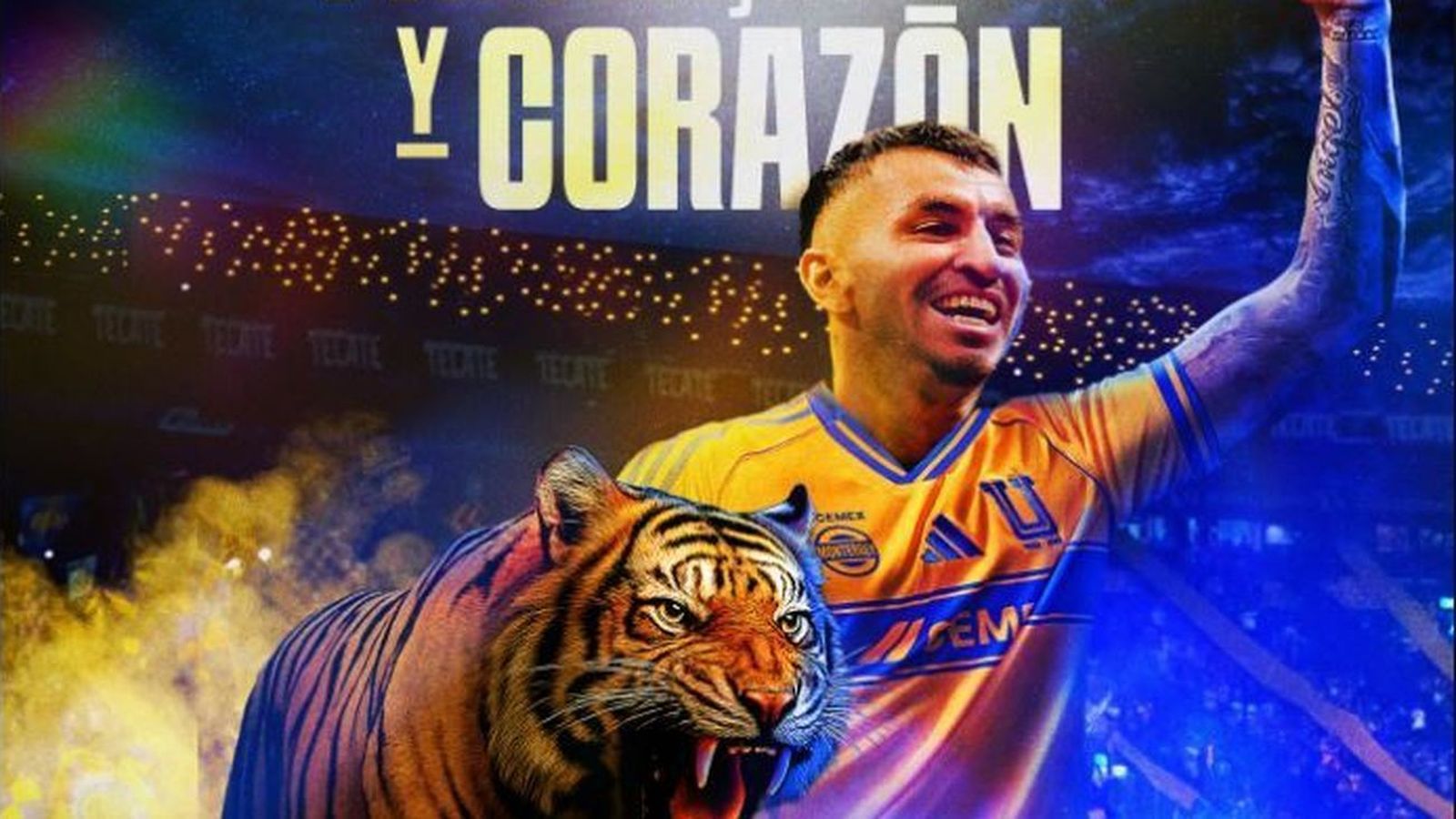 Correa ficha por Tigres de México