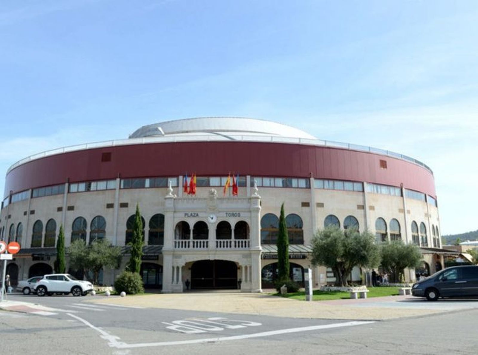 Plaza de Toros de Moralzarzal, escenario de la presentación de la orquesta