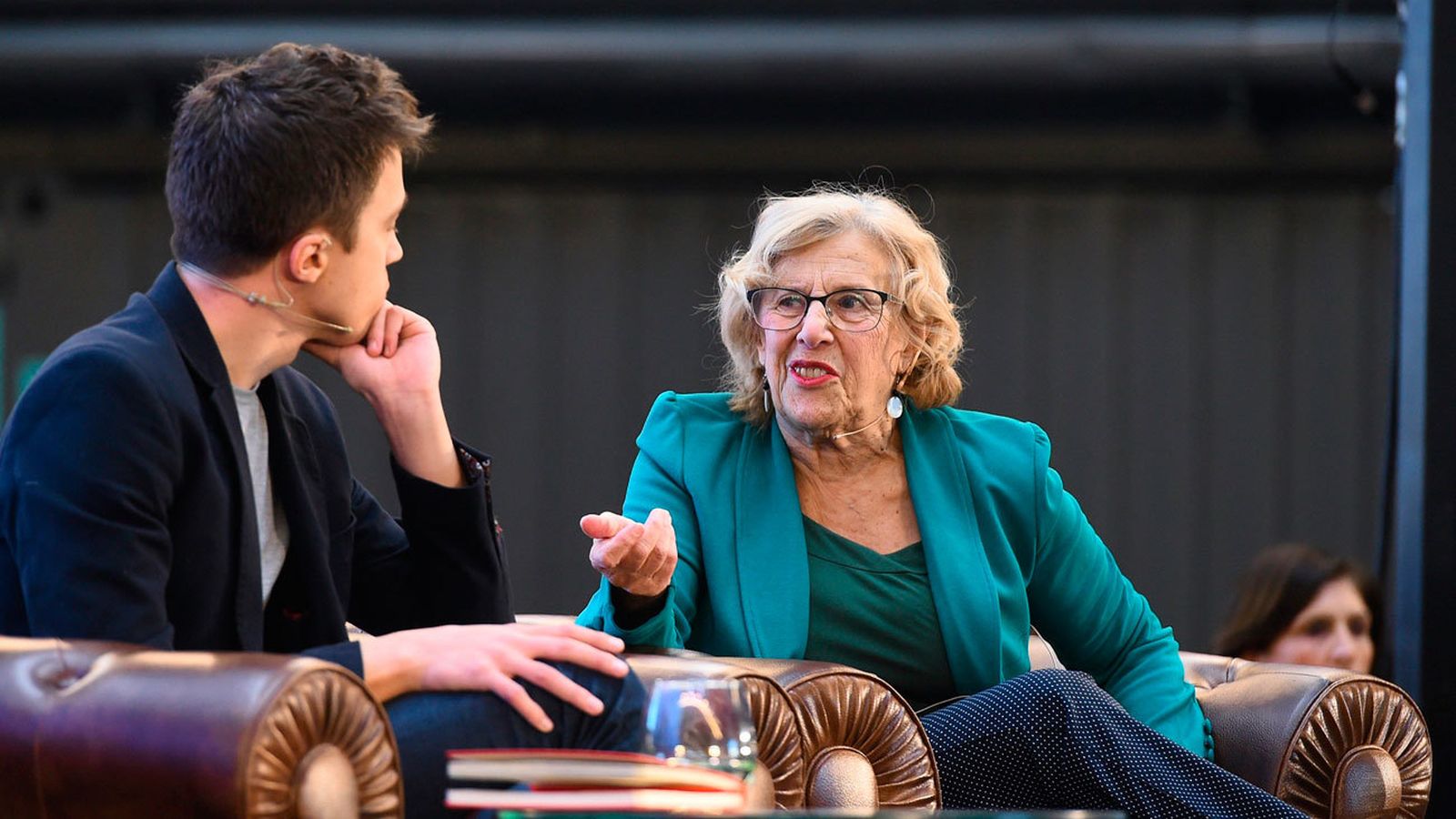Iñigo Errejón y Manuela Carmena