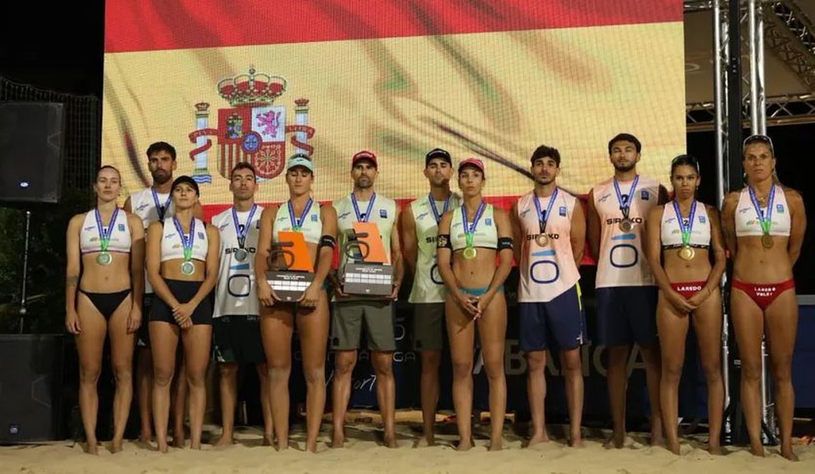 Campeones y subcampeones de España de voléy playa