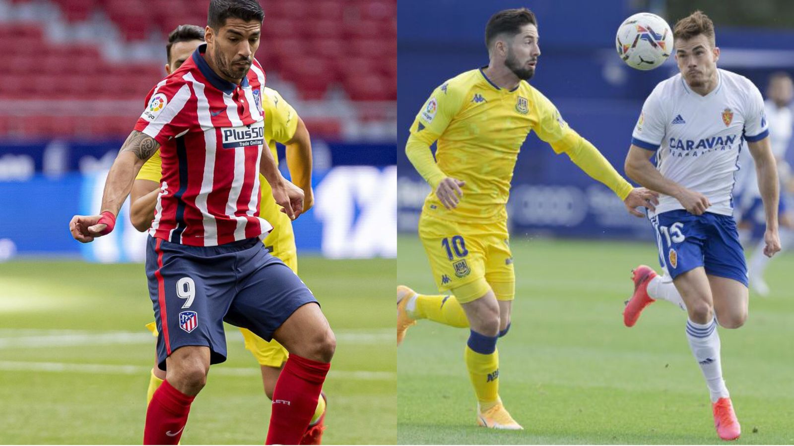 Atlético-Villarreal y Alcorcón-Zaragoza