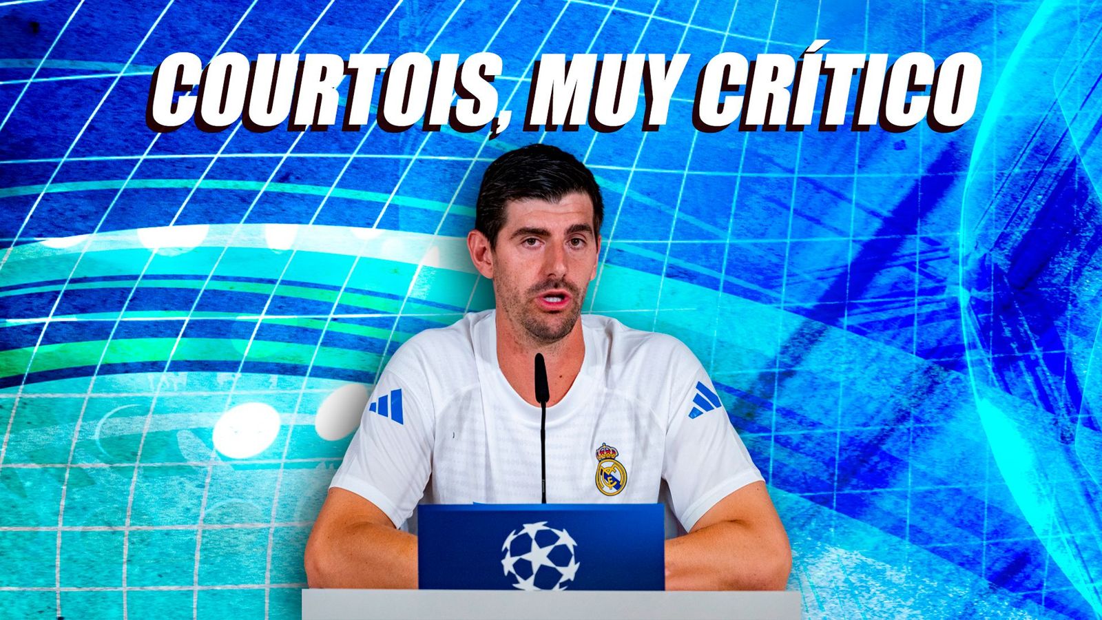 Courtois atiza a Laporta y le recuerda a Negreira