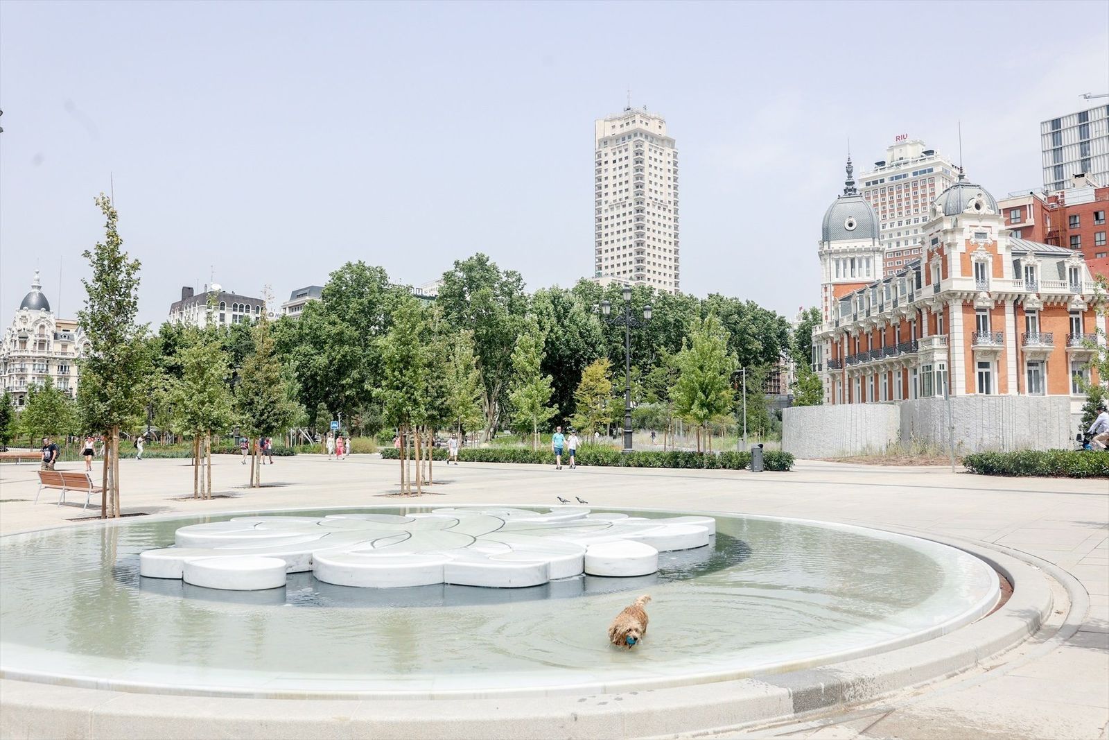 Ligero alivio del calor en Madrid, con las temperaturas mínimas en descenso