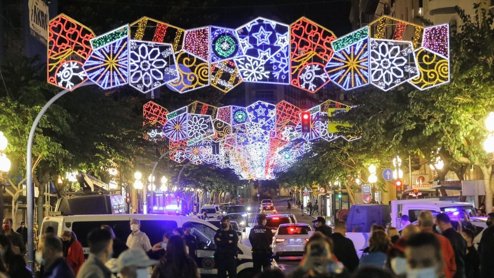 Encendido de las luces de Navidad en Madrid