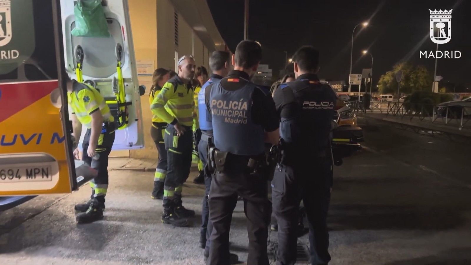 Herido grave un hombre de 30 años tras impactar su patinete contra un bordillo en Usera