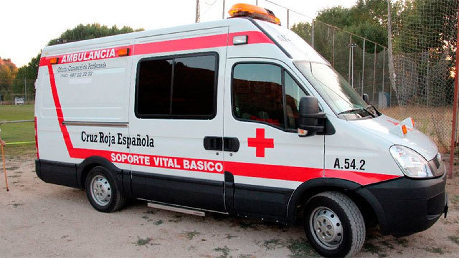 Ambulancia de la Cruz Roja