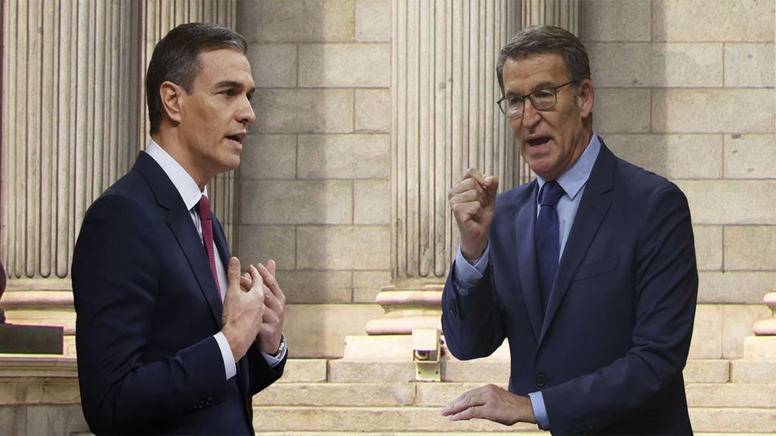 Sánchez y Feijóo, entre reproches de fraude y corrupción