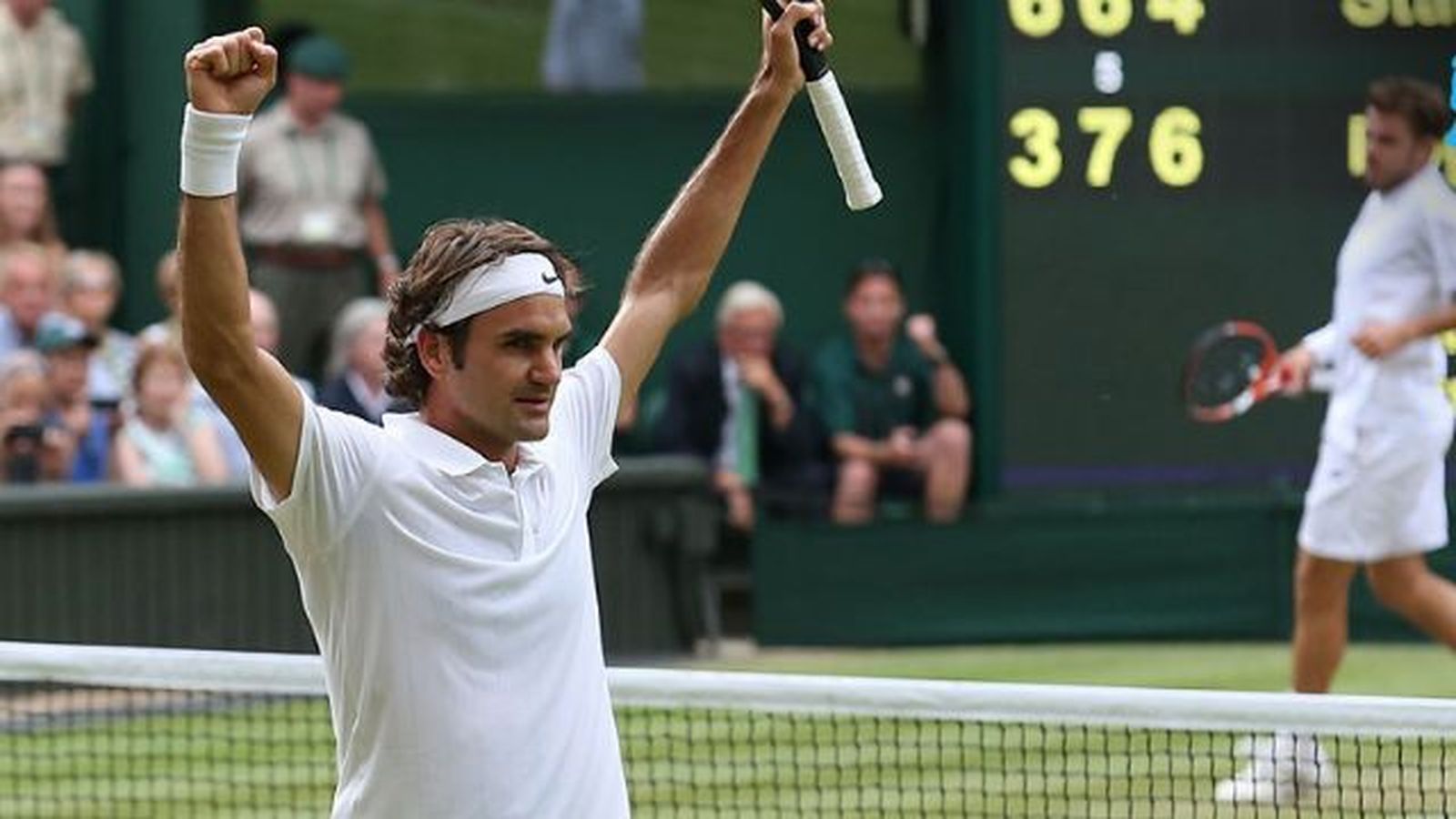 Wimbledon: Federer-Murray y Djokovic-Gasquet