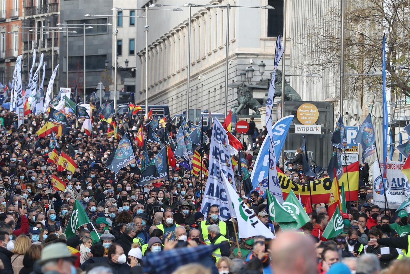 Manifestación este sábado en Madrid en contra de la reforma de la Ley de Seguridad Ciudadana