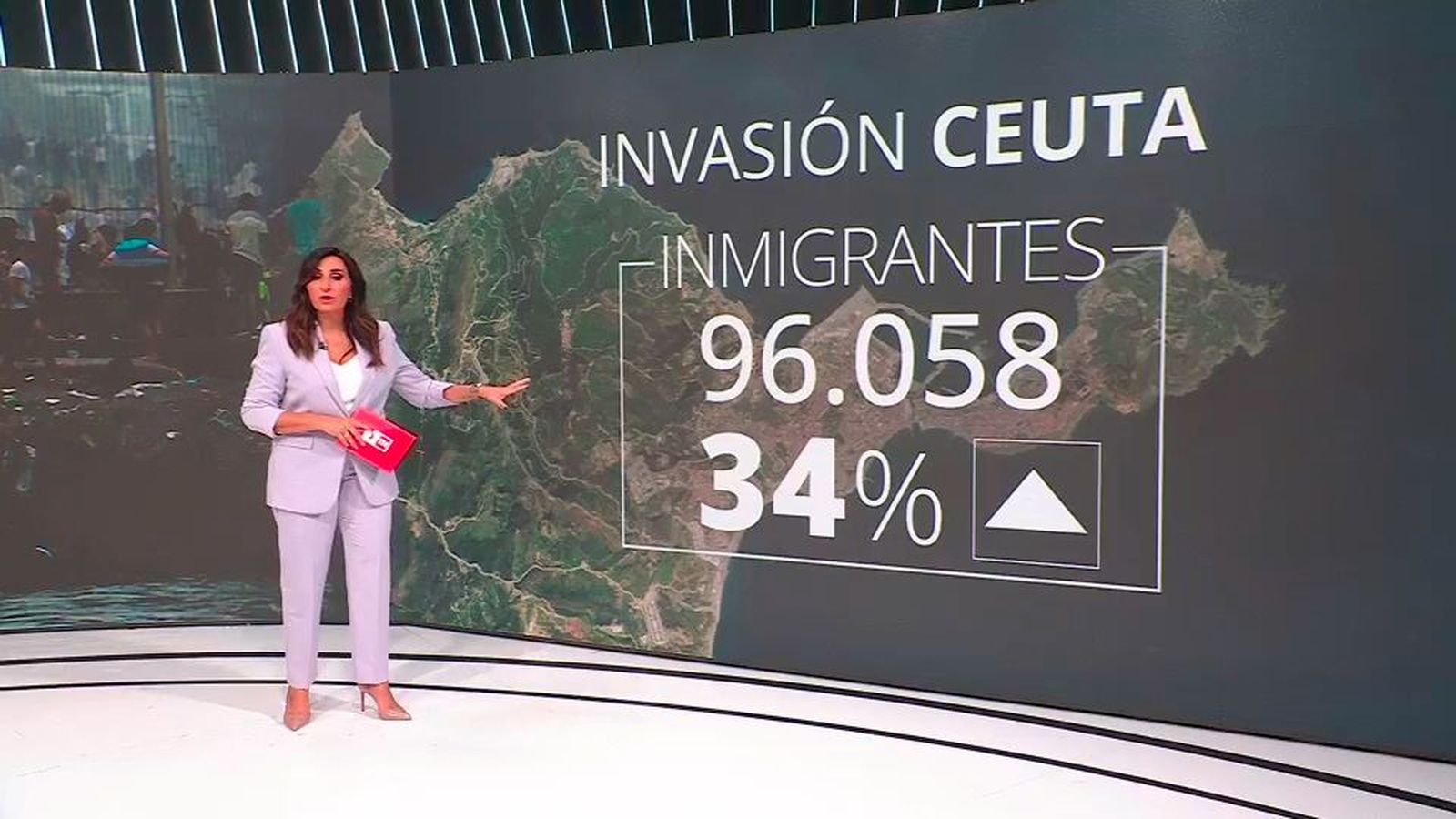 Las cifras de la invasión de Ceuta: wntraron 96.058 inmigrantes, un 34% más de lo que dijo Marlaska
