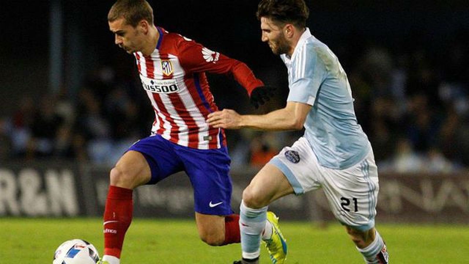 Atlético y Celta persiguen el gol y las semifinales de Copa