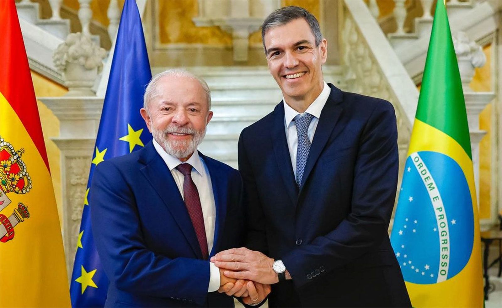 Sánchez y Lula exhiben sintonía en Barcelona y aseguran que "están en misma trinchera"