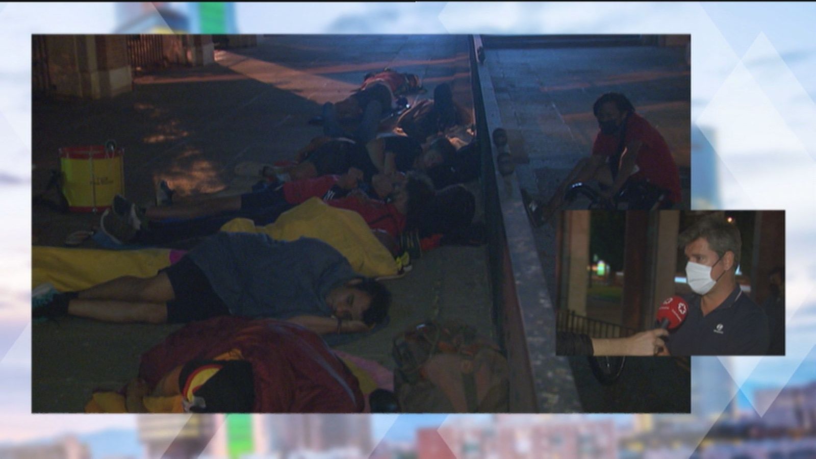 Los taurinos acampan a las puertas del Ministerio de Trabajo para reclamar ayudas