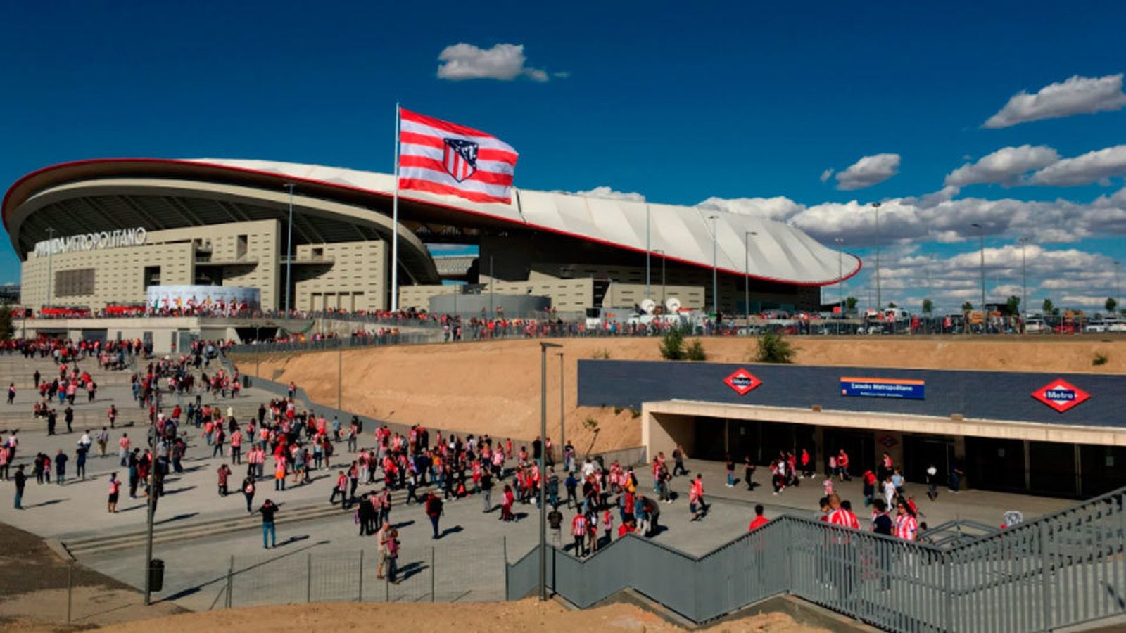 Madrid emprende las obras para mejorar la movilidad en torno al estadio Wanda Metropolitano