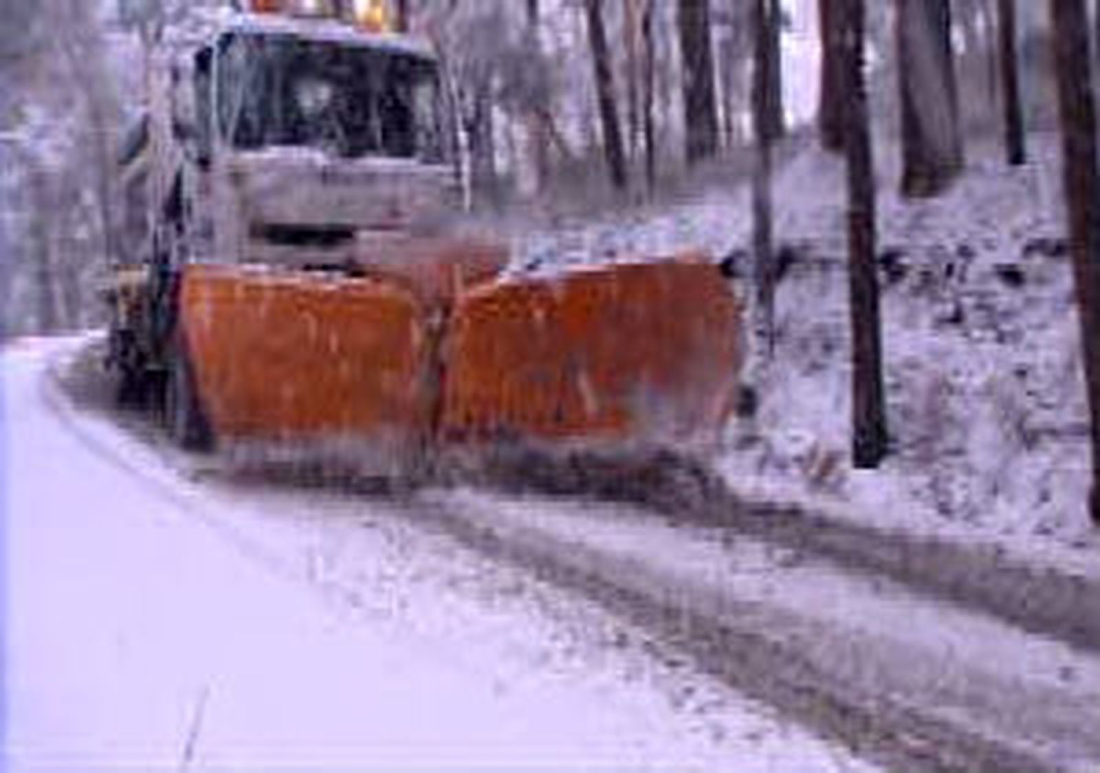 Nieve en la sierra