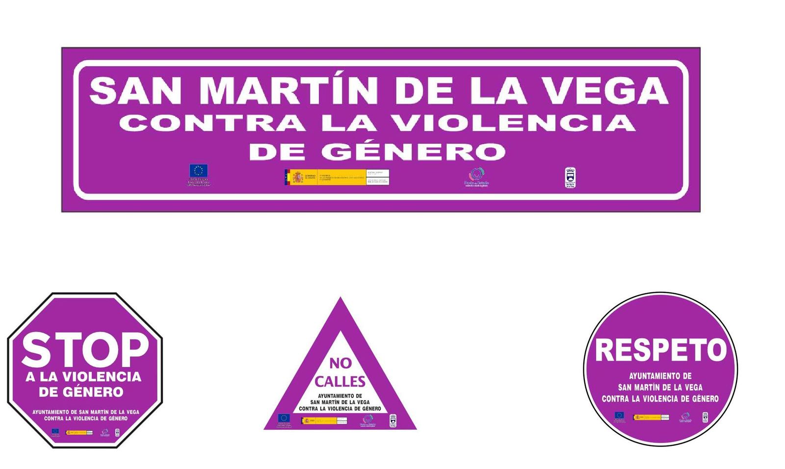 Señales contra la violencia de género