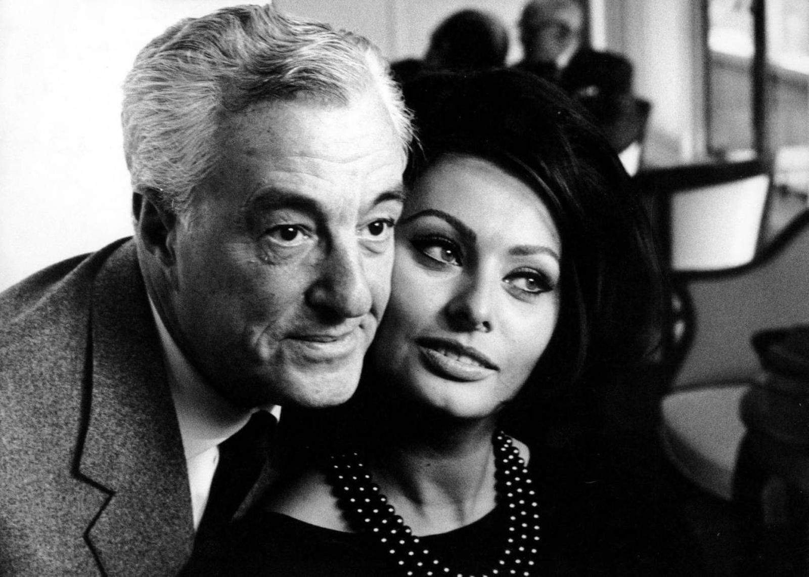 Sofía Loren y Vittorio de Sica