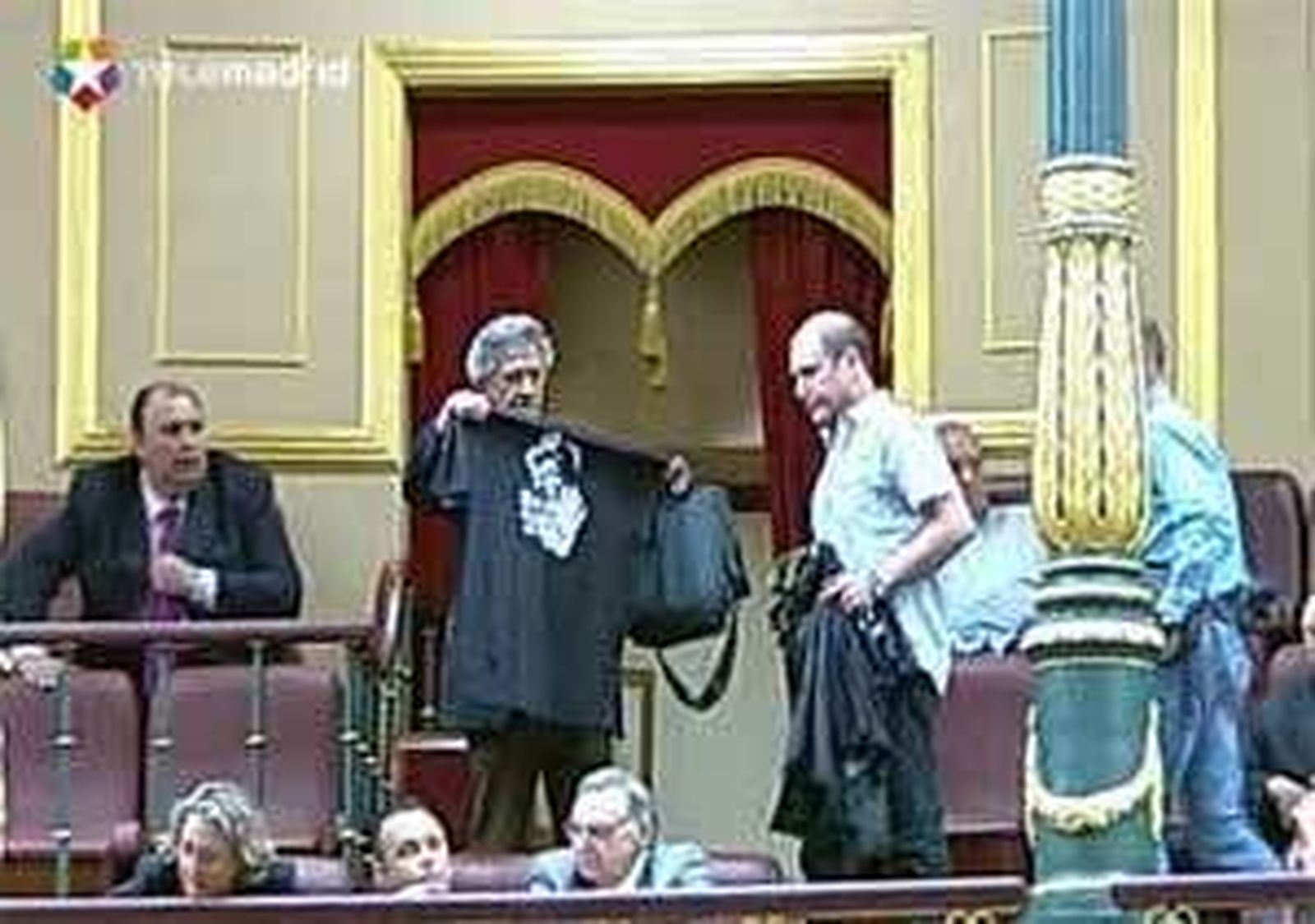 Los mineros llevan hasta el Congreso su protesta