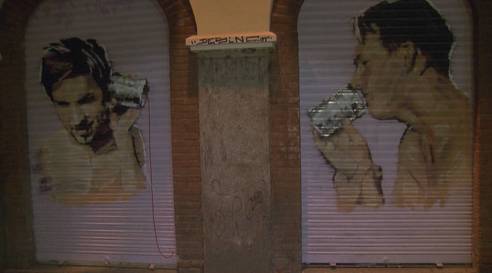 Grafiteros destrozan las pinturas de 'Pinta Malasaña'
