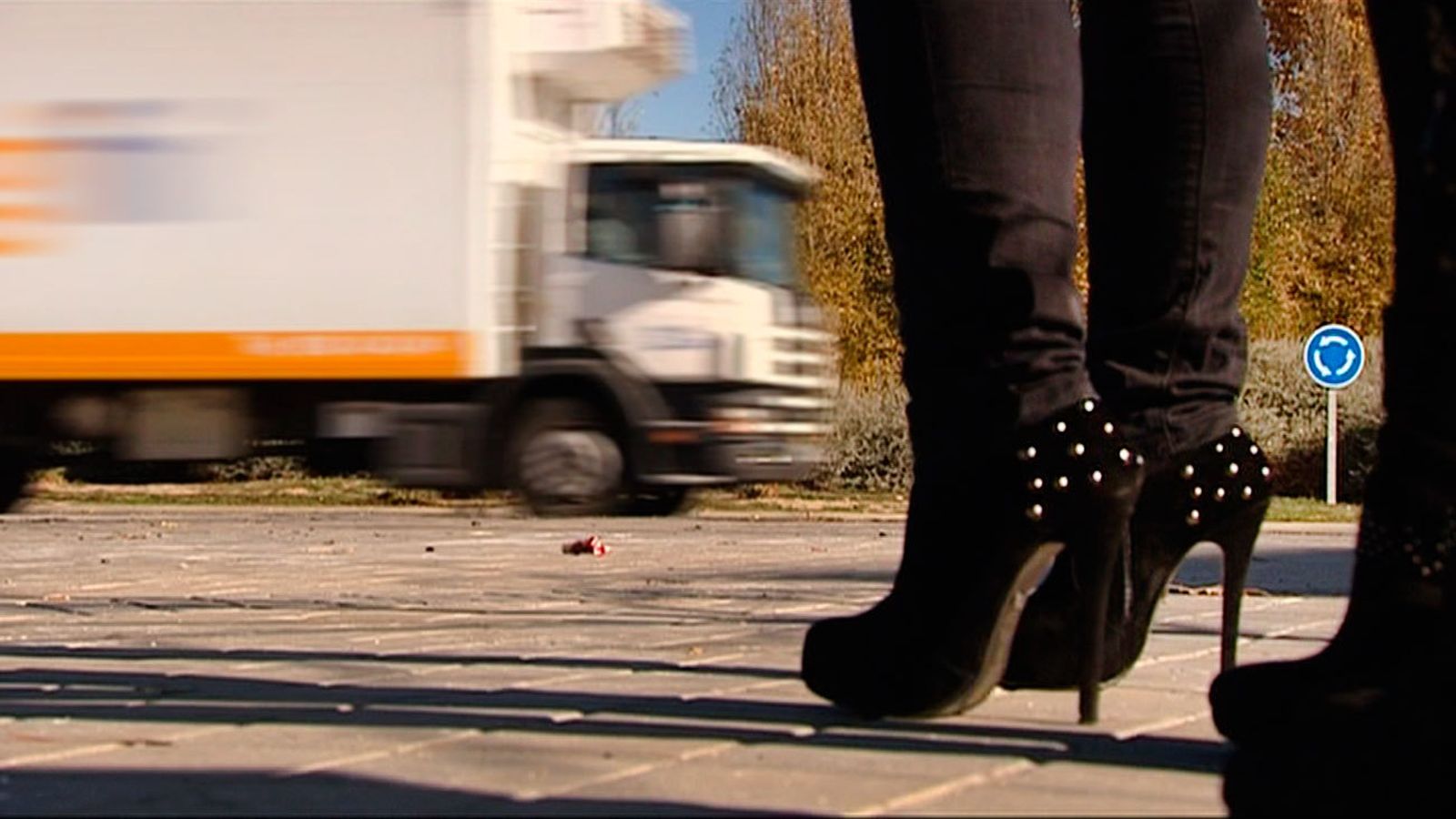 Prostitución en el polígono Marconi de Madrid